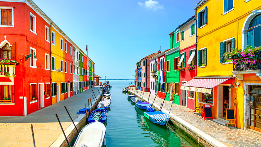 彩色島Burano